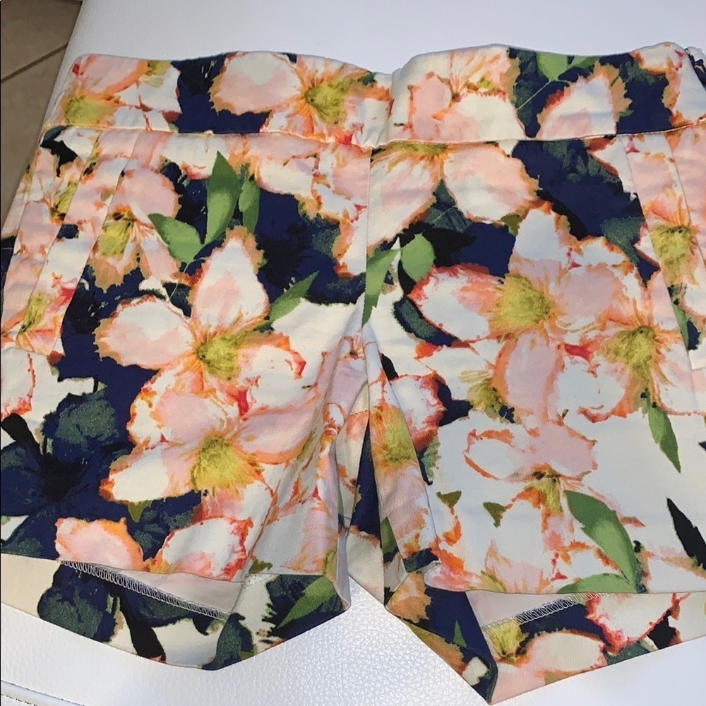 J.Crew short with Bright Yellow Trim